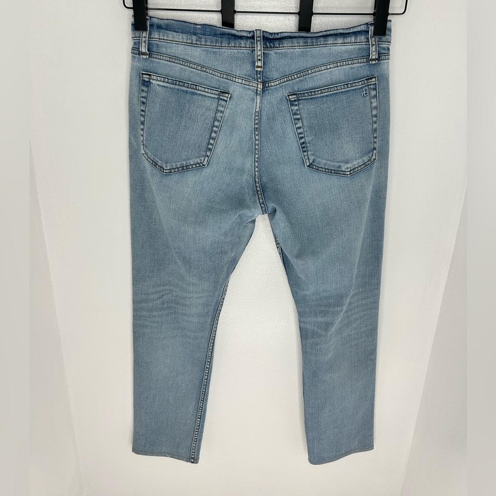 Rag & Bone Fit 2 Slim Fit Jeans 33x29 (Tag 33x32) Stretch Denim Straight Leg - Picture 7 of 14